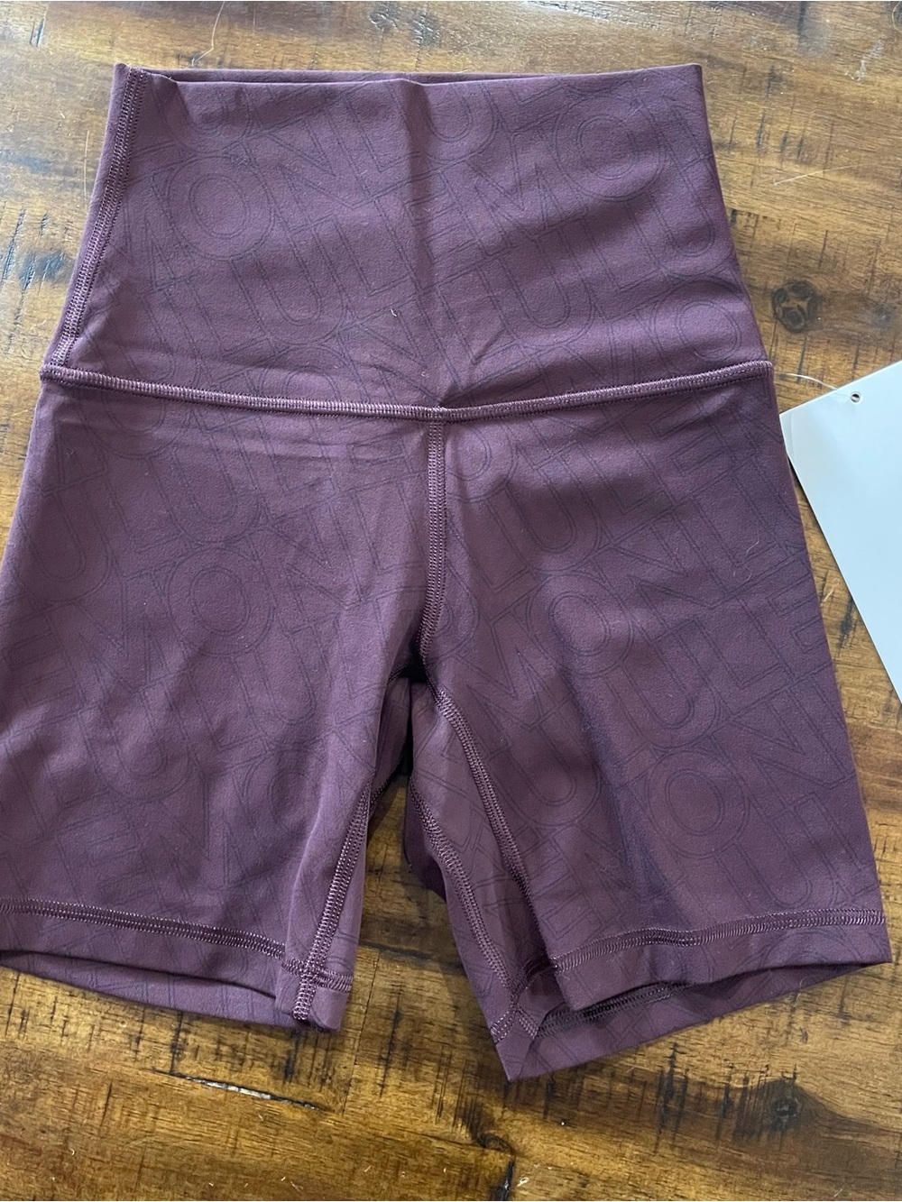 Lululemon Align High Rise Short 6” Logo Emboss NWT Size 0